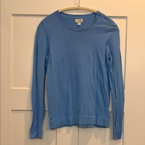 J. Crew Sky Blue Crewneck Sweater